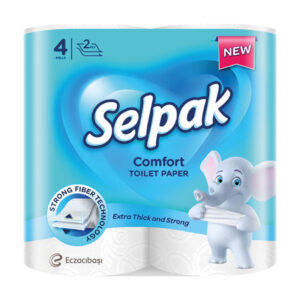 مناديل حمام سيلباك Comfort 4 رول