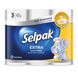 ورق حمام سيلباك Extra 3 رول