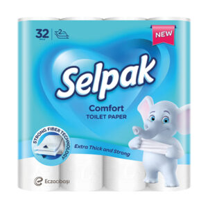ورق حمام سيلباك Comfort 32 رول